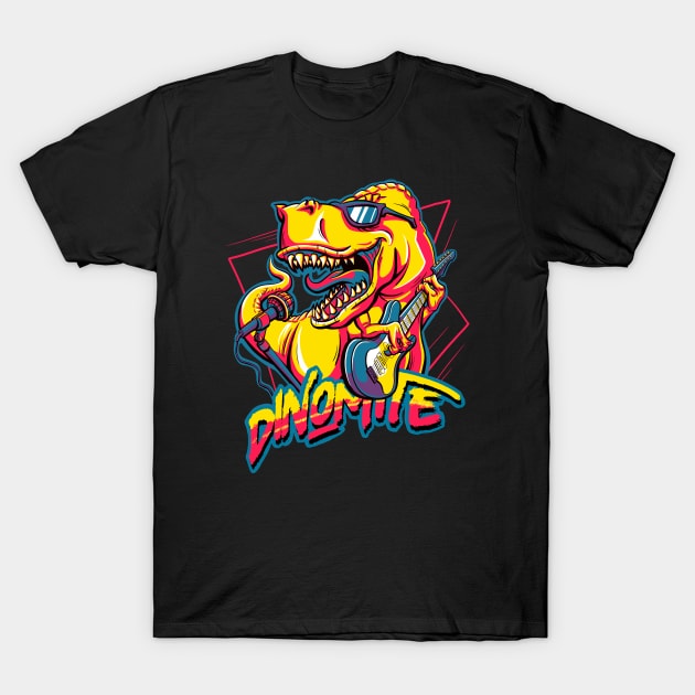 Dinomite T-Shirt by StephenHartman